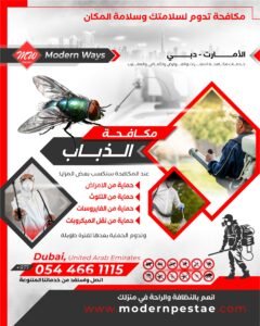 مكافحة الذباب المنزلي