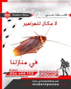 مكافحة الصراصير